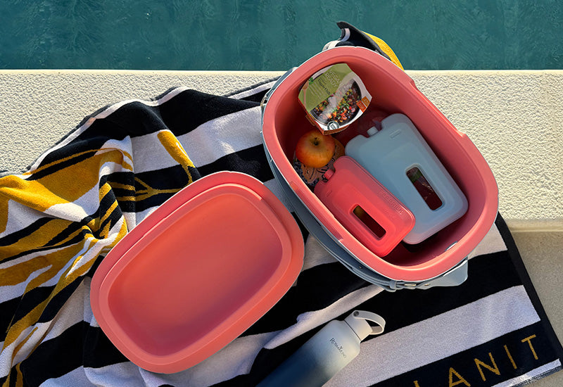 Két jégakku, dupla hűtőerő.