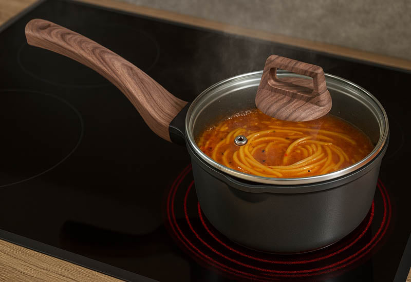 Alkalmas minden főzőlaphoz, beleértve az indukciós főzőlapot is.