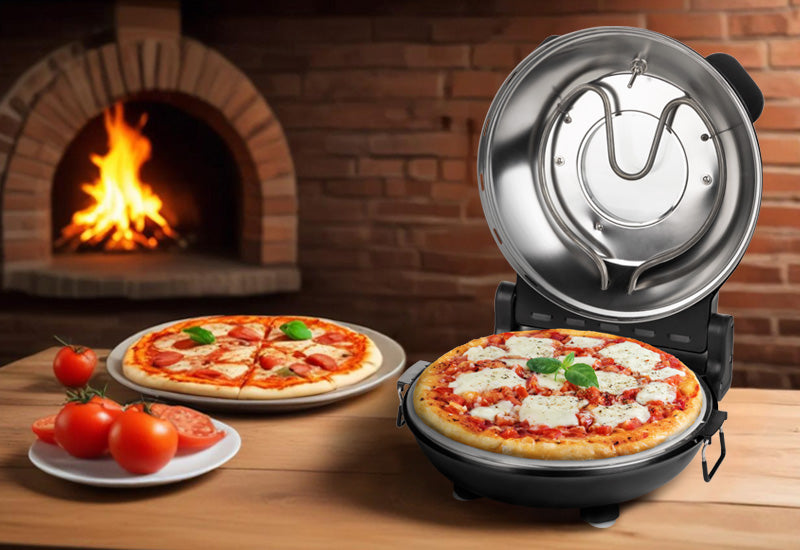 400°C-ig pizzériaszerű pizzákhoz.