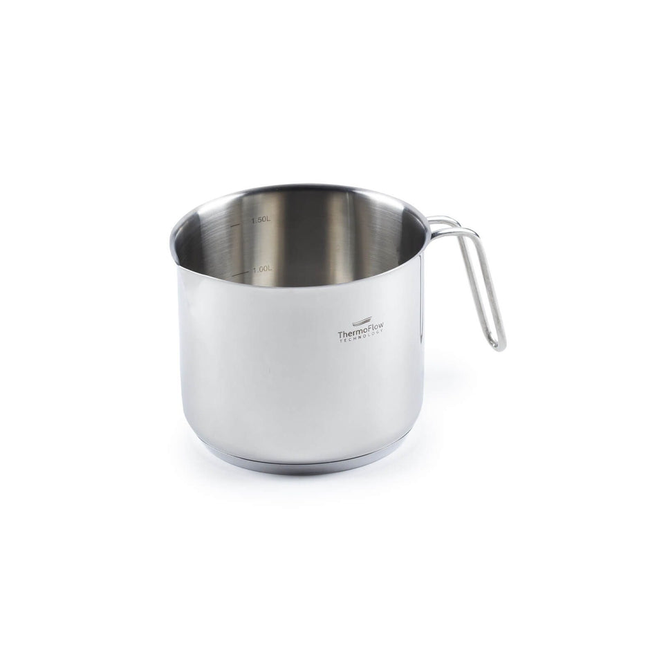 Rosmarino rozsdamentes acél tejesedény Pour&Cook II – 1,7 L, 14 cm