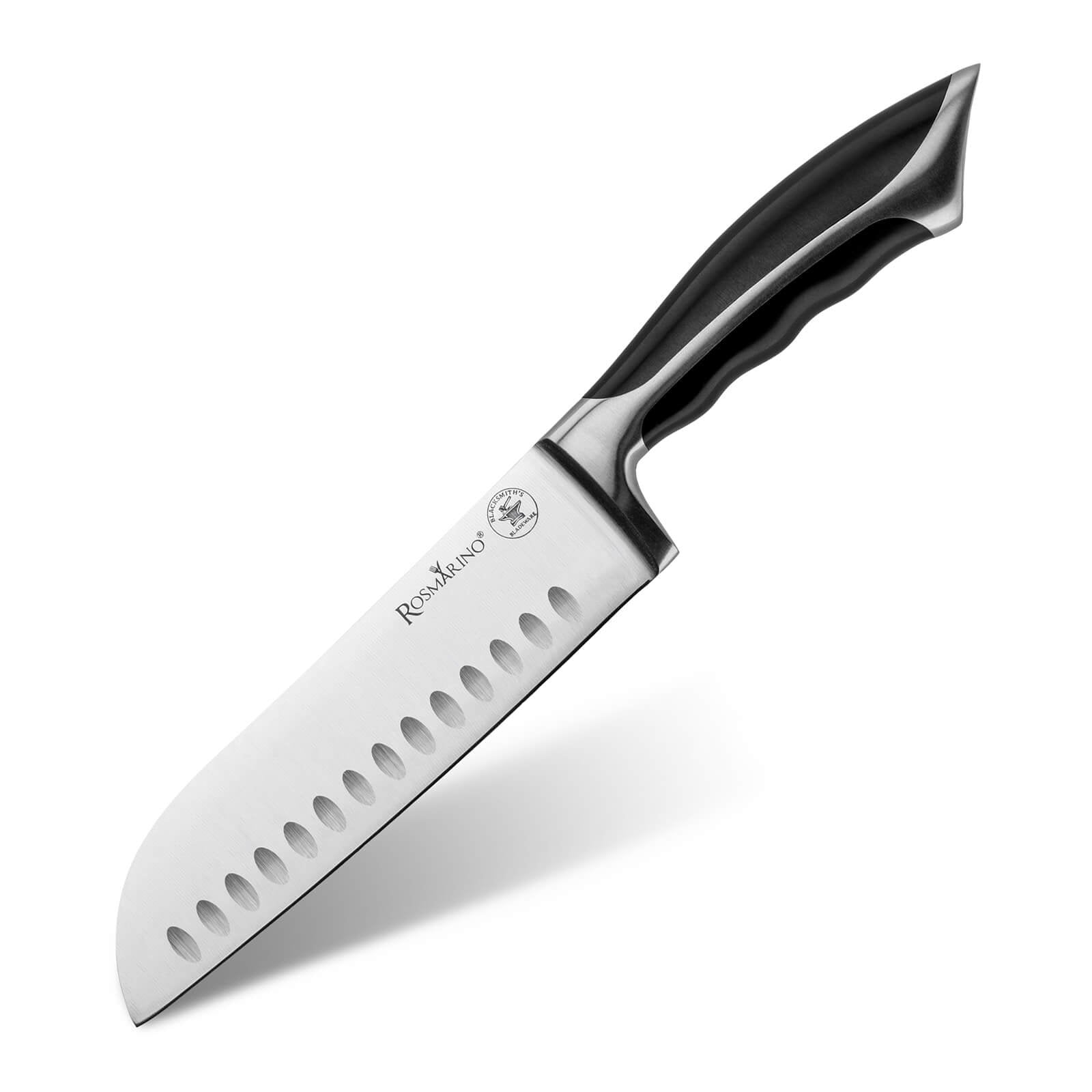 Rozsdamentes konyhakés Rosmarino Blacksmith's Santoku