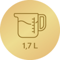 1,7 L űrtartalom4