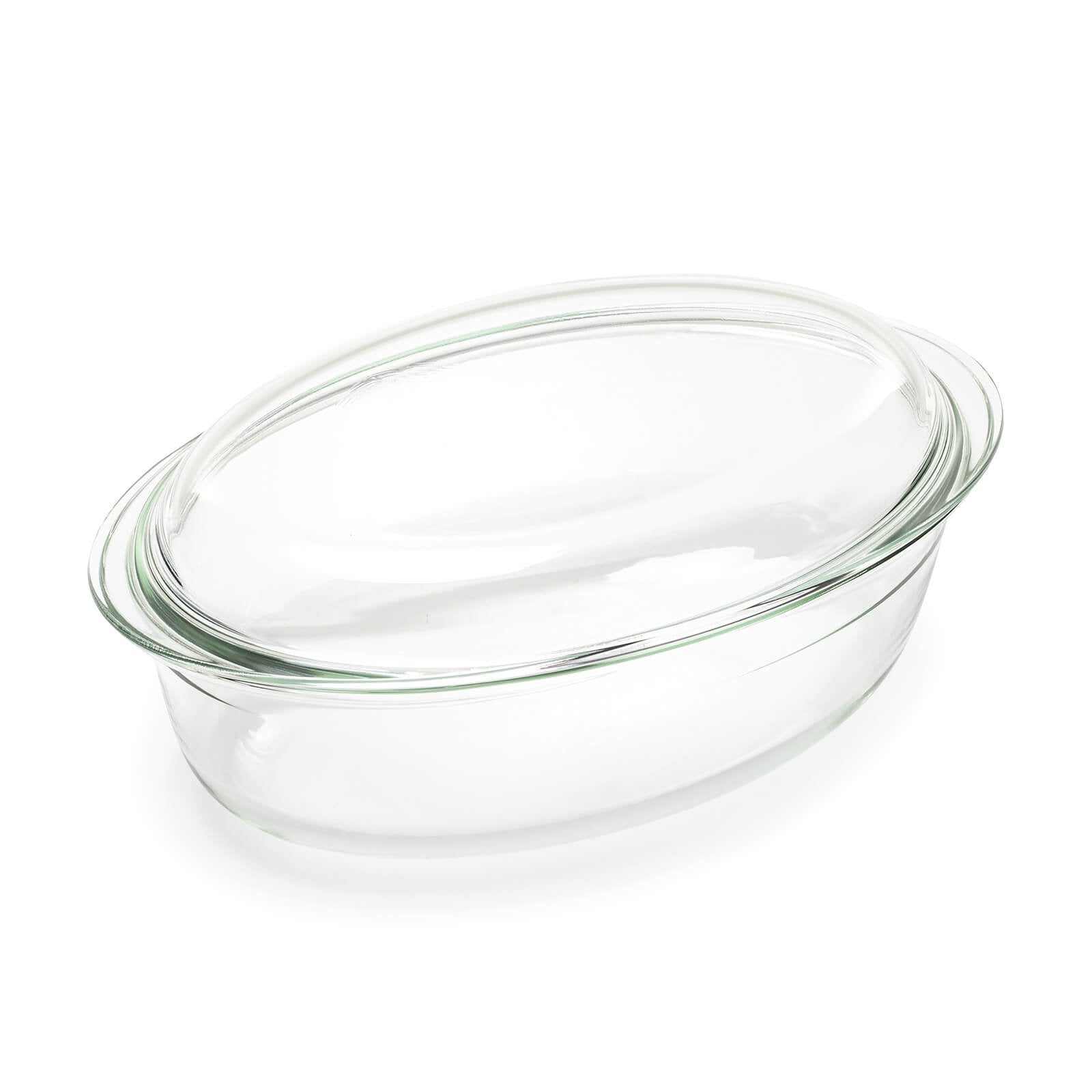 Ovális üveg tepsi fedéllel Rosmarino Bake&Go – 4000 ml