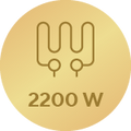 Nagy teljesítmény 2200 W1