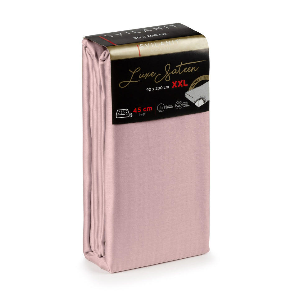 Luxe sateen XXL szatén gumis lepedő