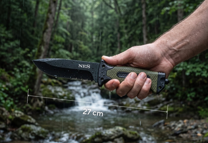 Ergonomikus, gumírozott markolat a biztos fogásért