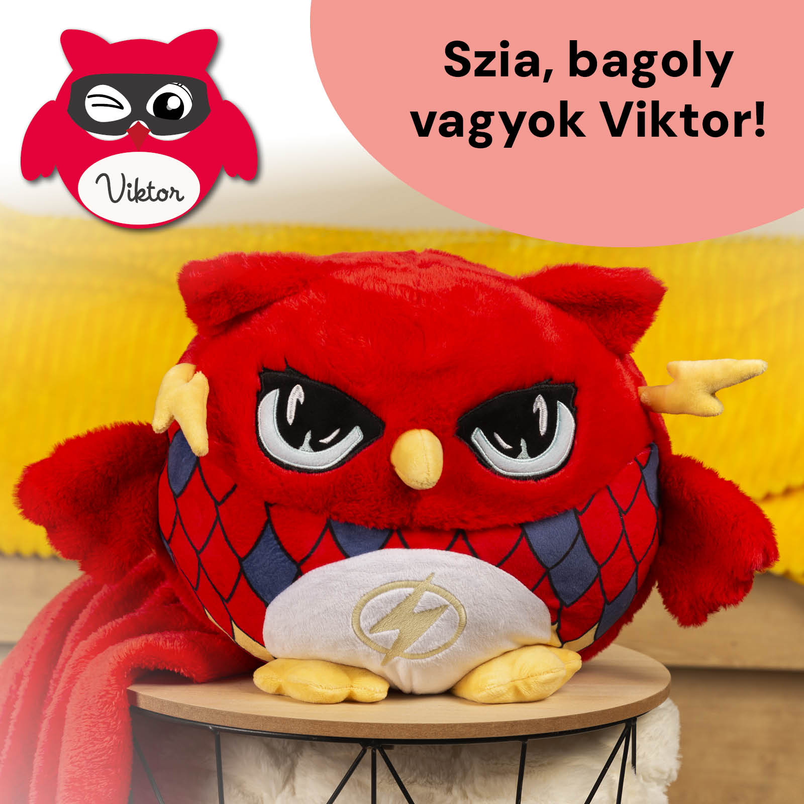 Bagoly Viktor apa - 3in1