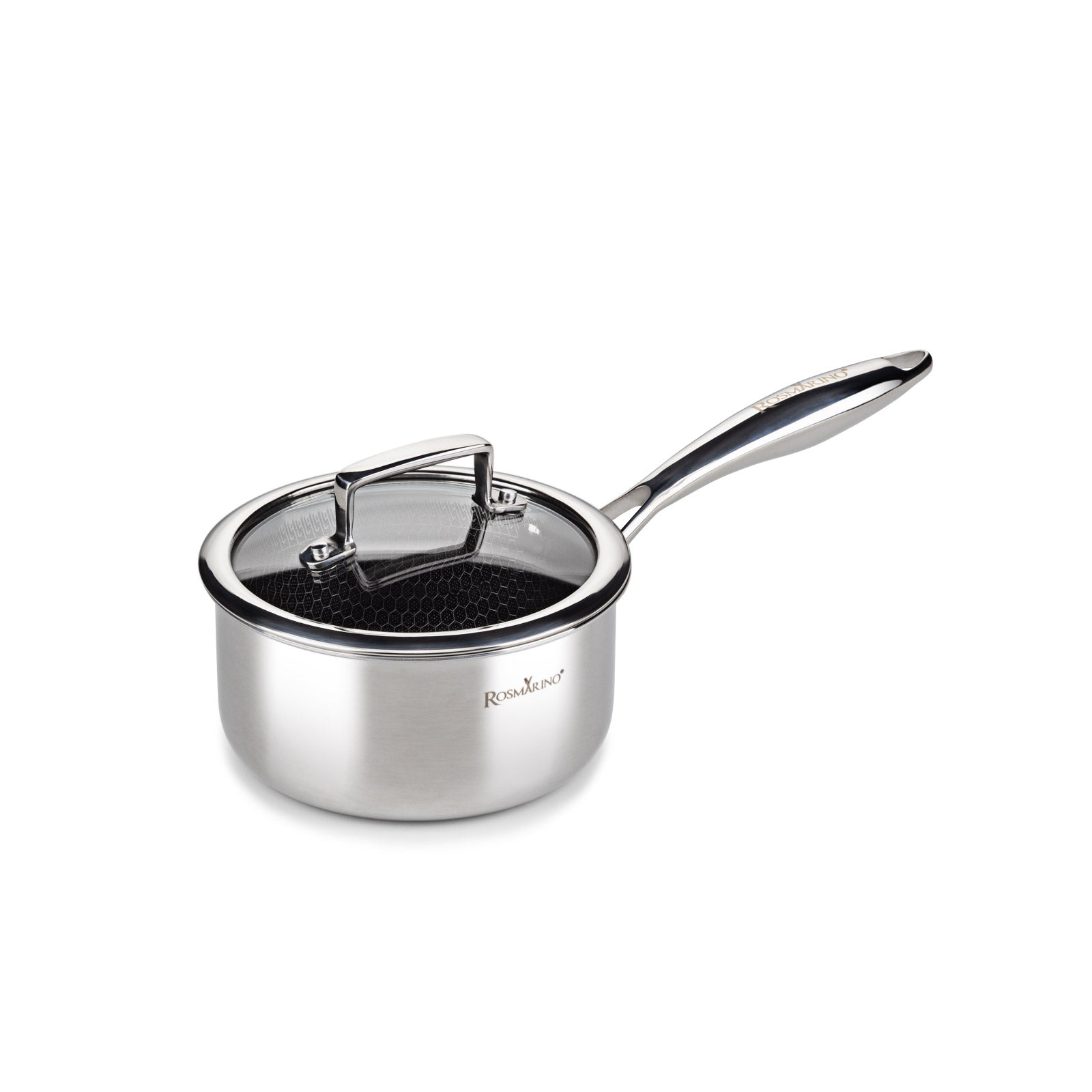 Prémium serpenyő fedővel Rosmarino HexaPRO - 16 cm