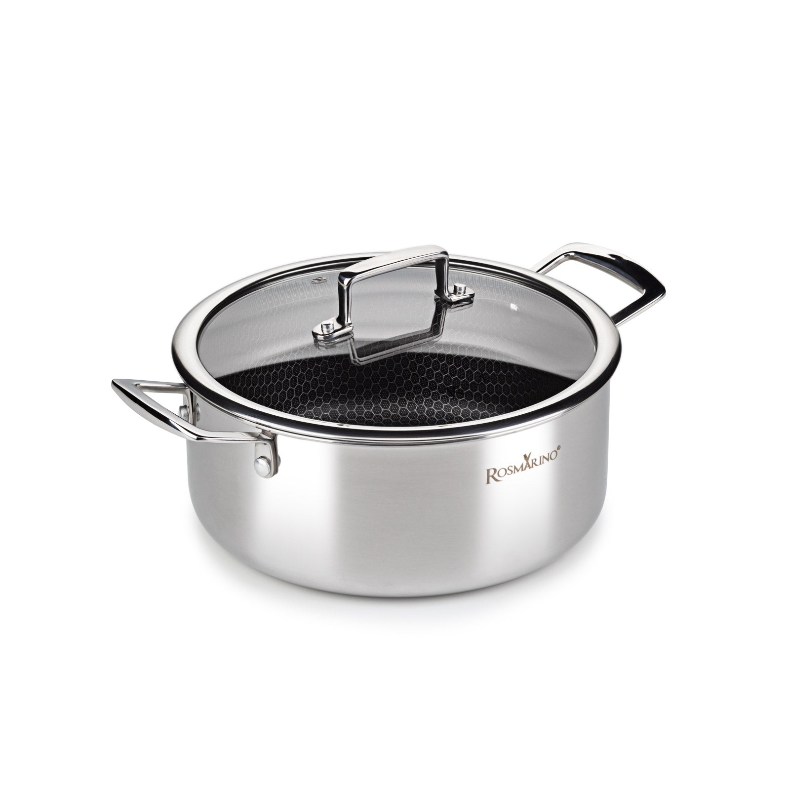 Prémium fazék fedővel Rosmarino HexaPro - 24 cm
