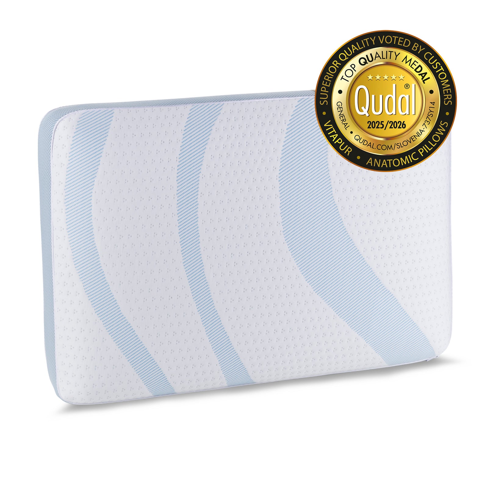 Vitapur MemoSilver Premium Fresh párna hűtő hatással – 40 x 60 cm