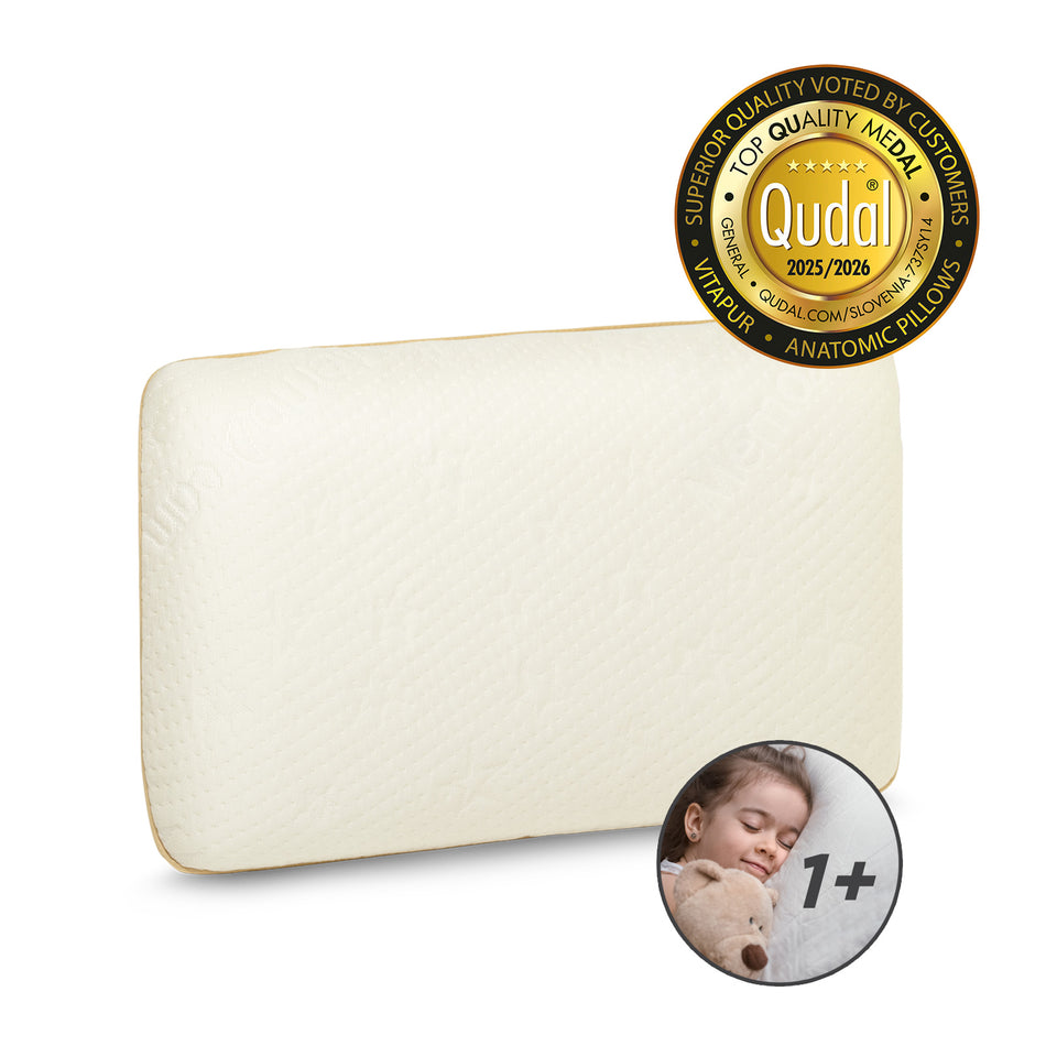 MemoDream Junior gyermek memóriahabos párna – 30 x 50 x 5 cm