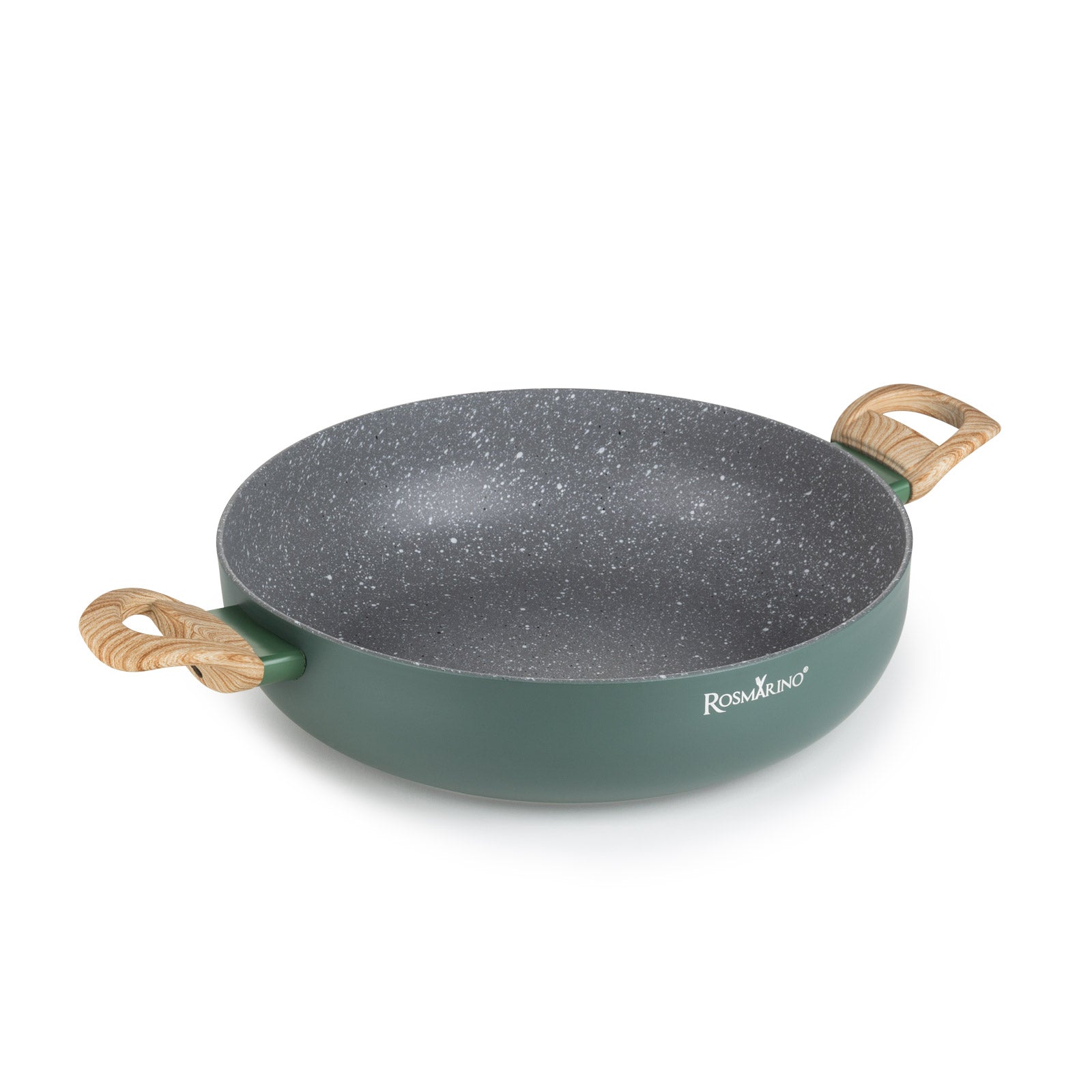 Alacsony lábos két fogantyúval Rosmarino Eco Cook Plus – 28 cm