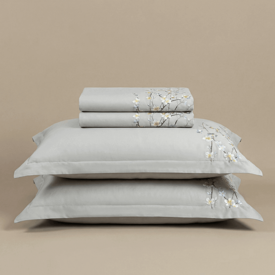 PREMIUM pamut-szatén hímzett ágyneműhuzat Chisi