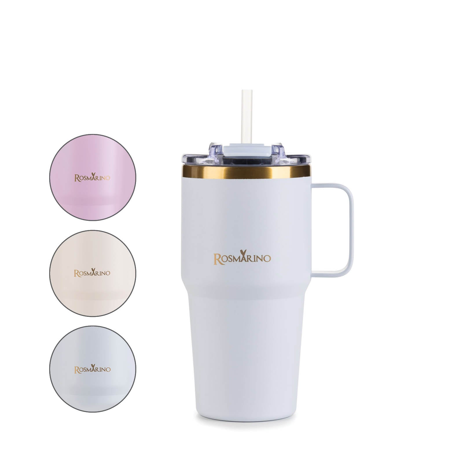 Thermos pohár Rosmarino MegaCup Gold 580 ml
