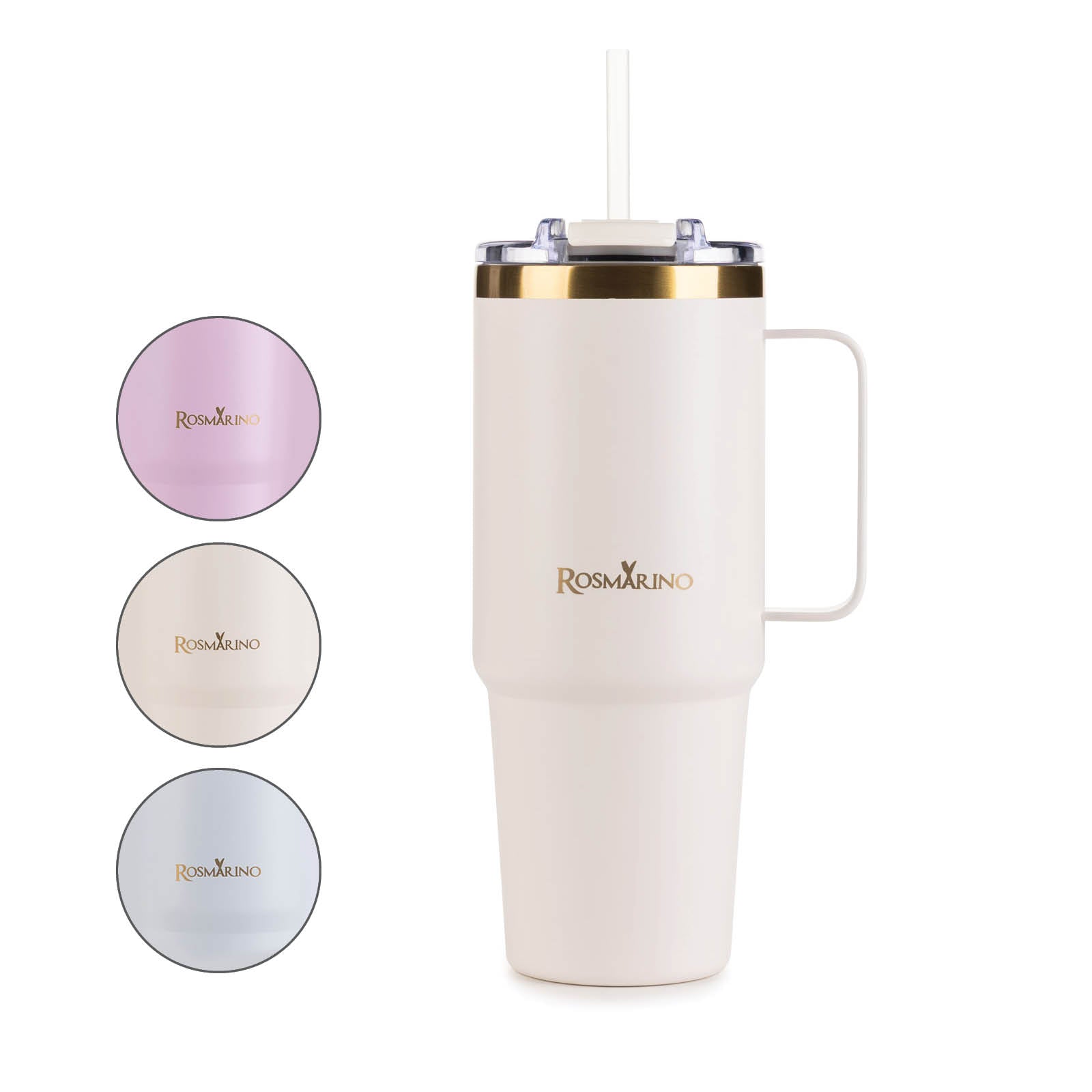 Thermos pohár Rosmarino MegaCup Gold 870 ml