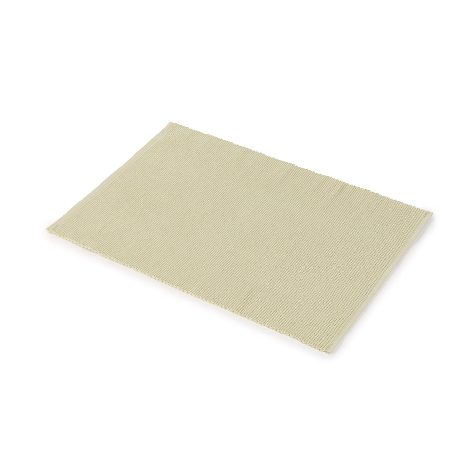 Svilanit bordázott tányéralátét Olive