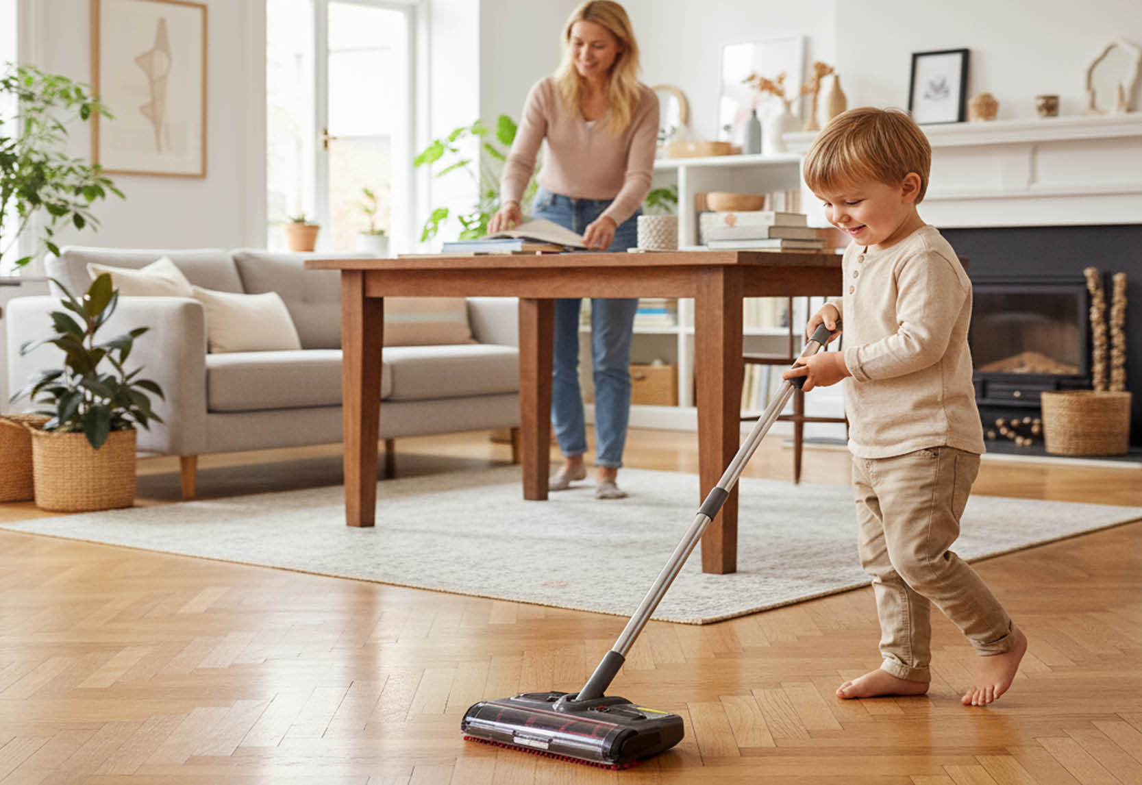 Egyszerű kezelhetőség és csendes működés.