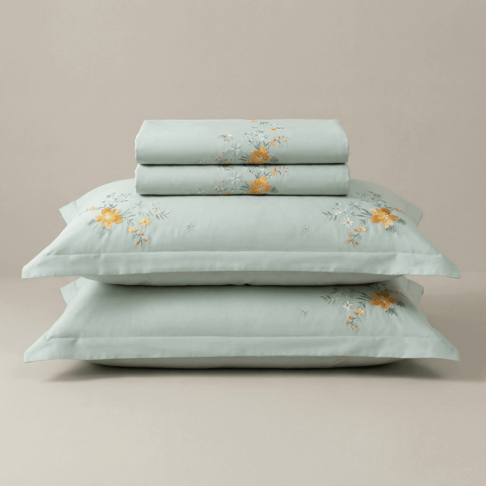 PREMIUM pamut-szatén hímzett ágyneműhuzat Molly