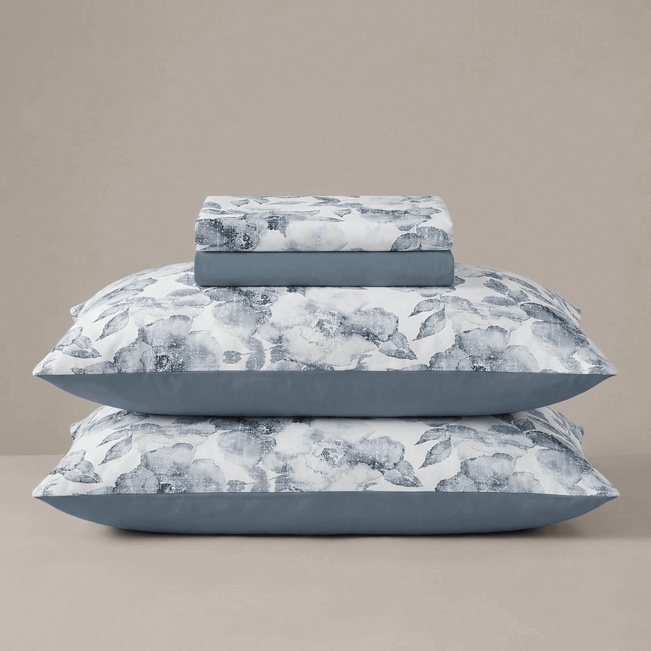 Pamut-szatén ágyneműhuzat Svilanit Floral Mist