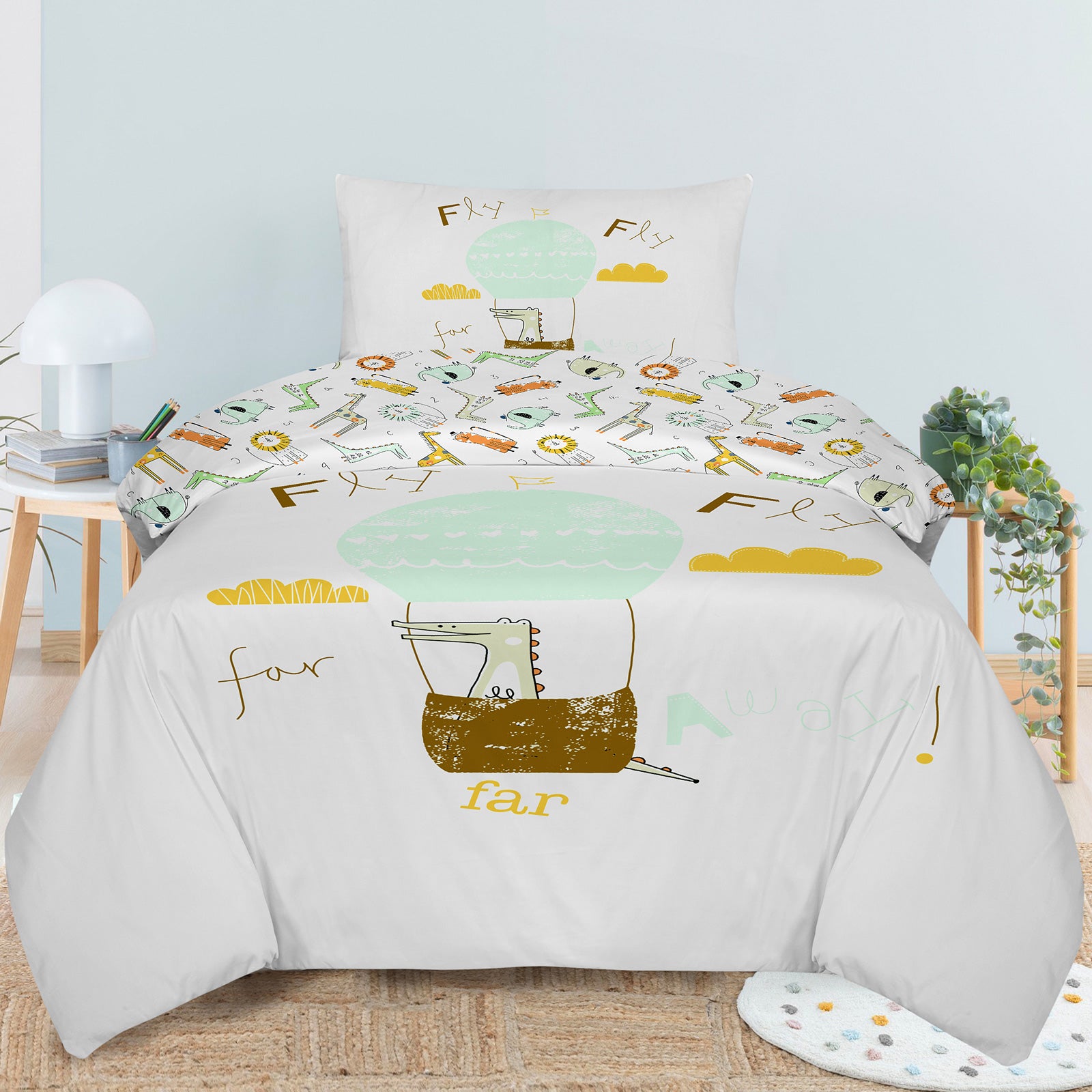 Pamut gyerek ágyneműhuzat Svilanit Balloonie