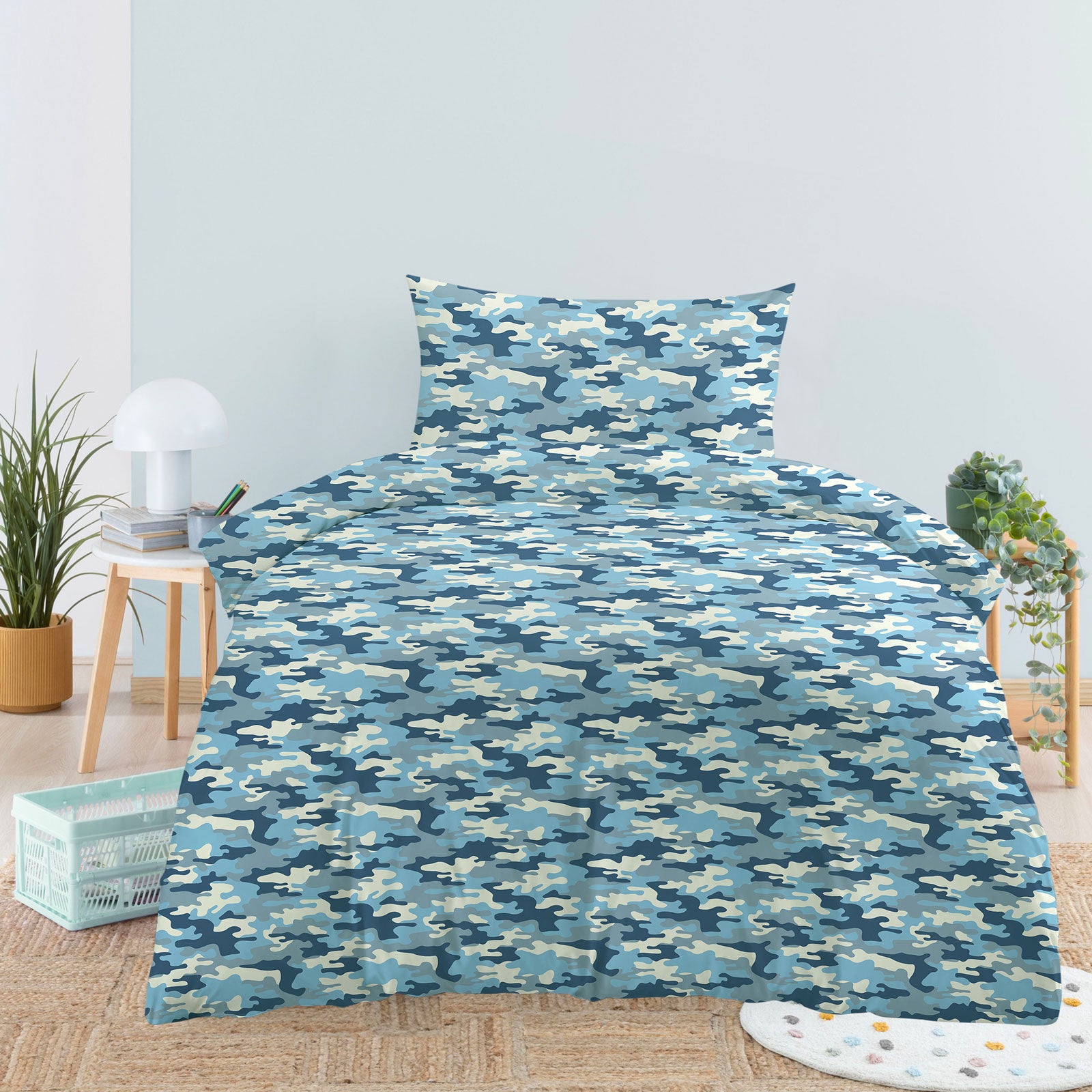 Vitapur pamut gyerek ágyneműhuzat Svilanit Camo