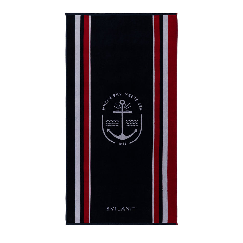 Svilanit prémium strandtörölköző Anchor, 80 x 160 cm