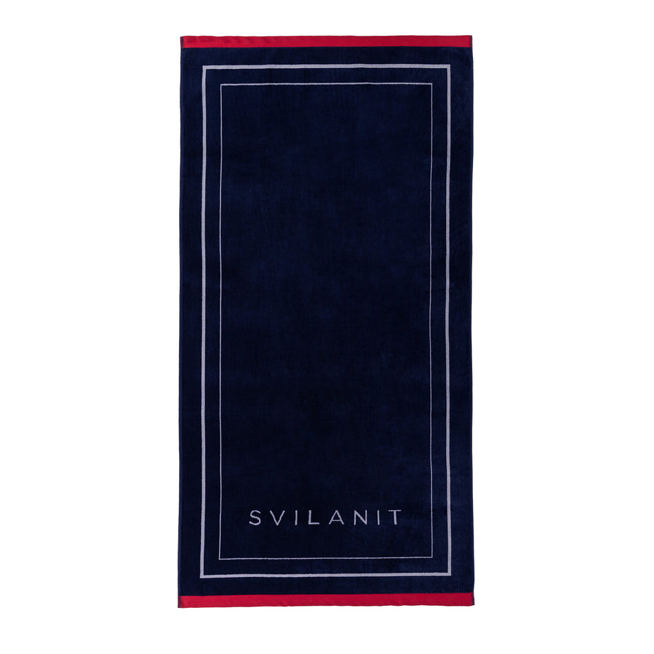 Svilanit prémium strandtörölköző Frames, 80 x 160 cm