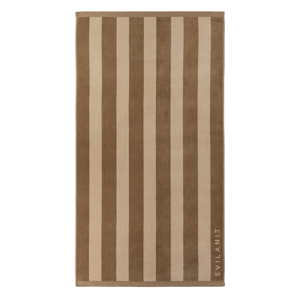 Svilanit prémium nagy strandtörölköző Nude, 100 x 180 cm