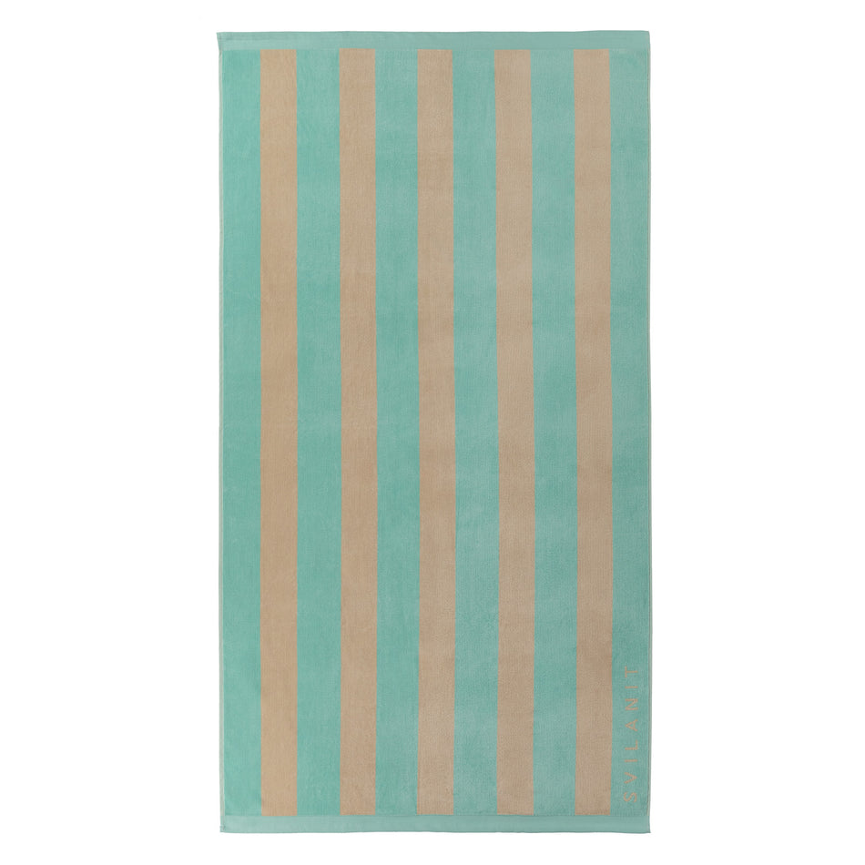 Svilanit prémium nagy strandtörölköző Mint, 100 x 180 cm