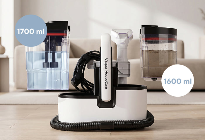 DualClean rendszer külön tiszta- és szennyvíztartállyal