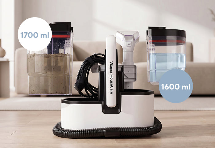 DualClean rendszer külön tiszta- és szennyvíztartállyal