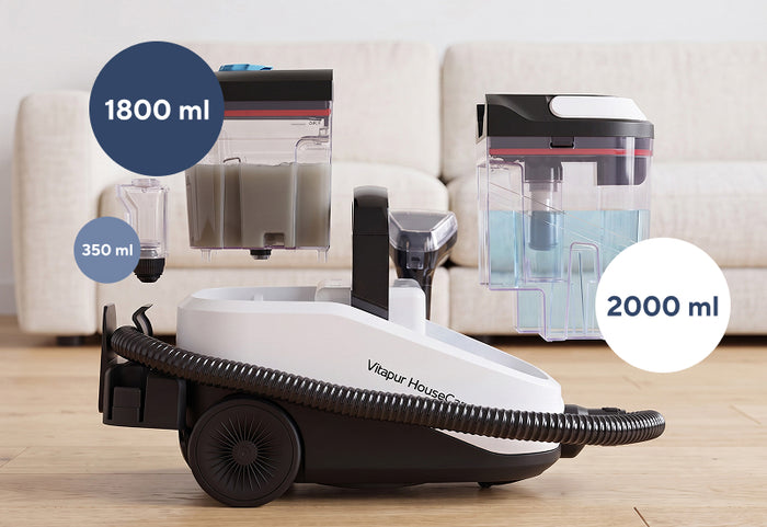 DualClean, külön tartályrendszer tiszta és szennyezett vízhez