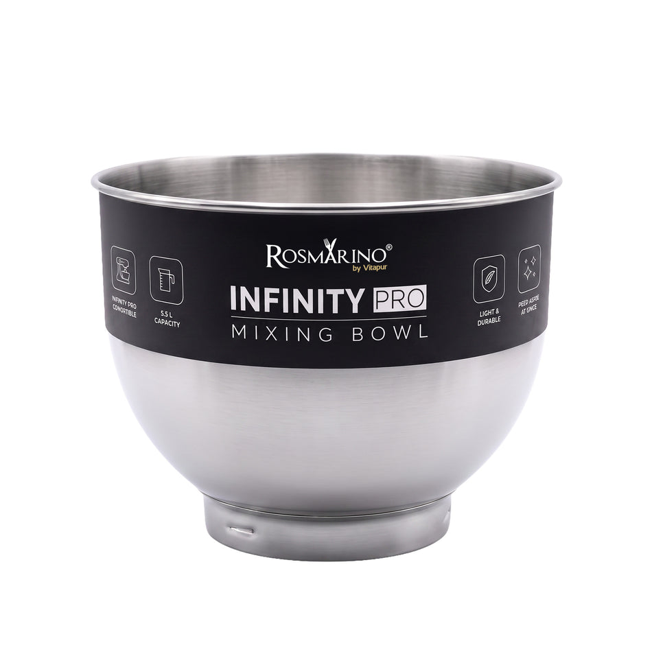 Rozsdamentes acél keverőtál Rosmarino Infinity PRO – 5,5 L