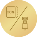 Kapacitásbővítés (60 L) és USB-port (40 L)2