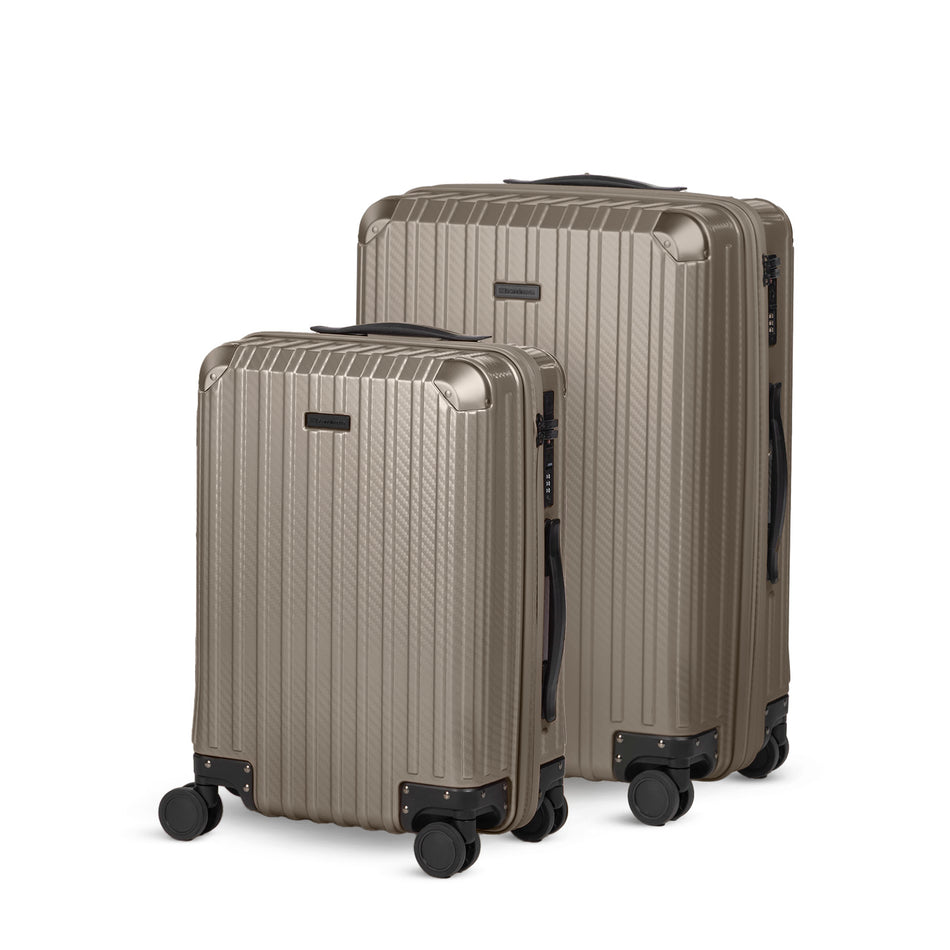 Scandinavia Voyage Prestige kabinbőrönd és nagyméretű bőrönd szett – 40 L + 60 L