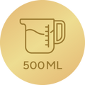 500 ml űrtartalom4